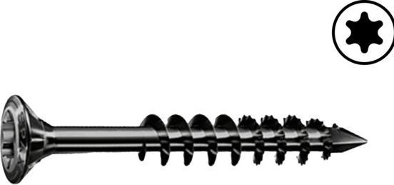 Produktbild Spax A2 Linsenkopf Fraesrippen T-Star Plus T20 Teilgewinde Cut 200st (200 Schrauben pro Stück)
