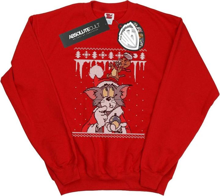 Produktbild Tom & Jerry Christmas Fair Isle Sweatshirt (XXL)