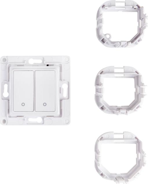 Actual product image Shelly Wall switch 2 - white