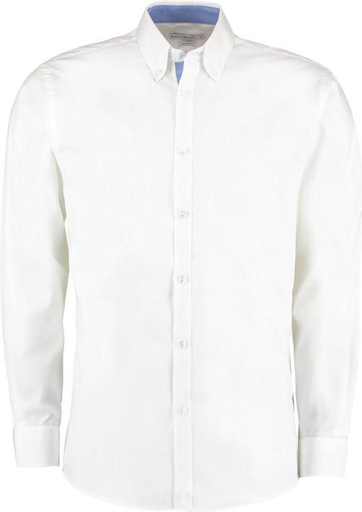 Immagine prodotto Kustom Kit - Camicia Manica Lunga con Bordino Colorato - Uomo (M)