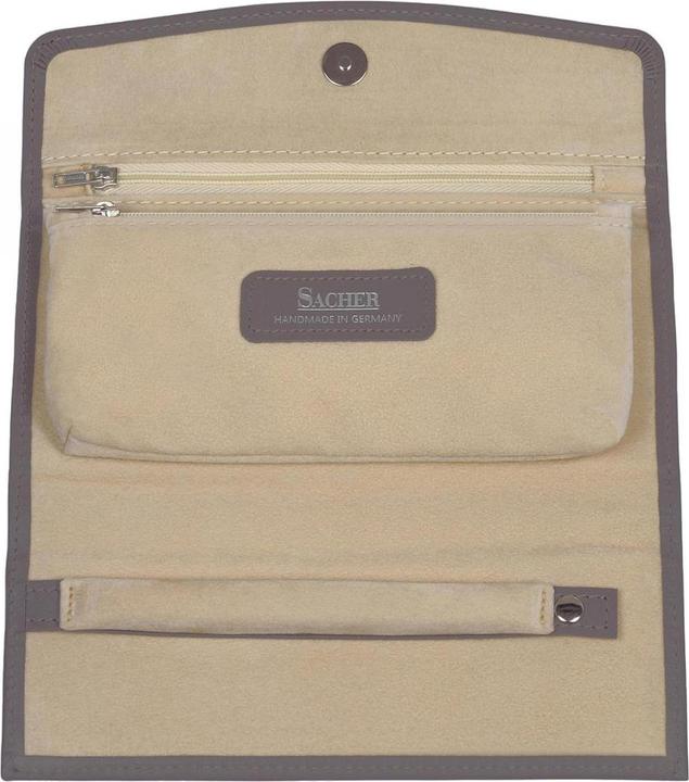 Actual product image Sacher 1010.510.5616P18 - Jewellery roll fleur venice grey leather