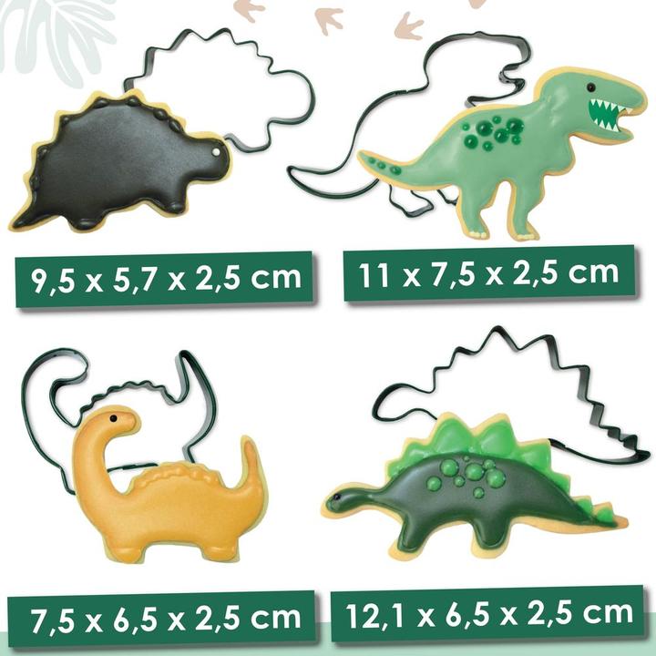 Actual product image ScrapCooking Dino cookie cutter set