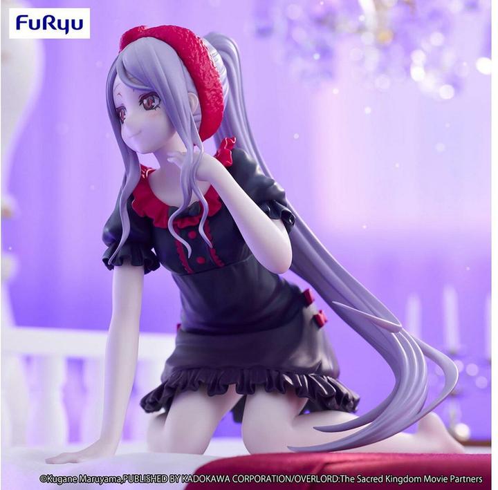 Actual product image Furyu Overlord Noodle Stopper PVC Statue Shalltear 11 cm