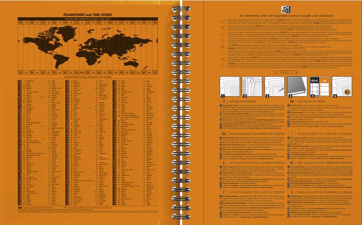 Produktbild Oxford Spiralbuch (A5+, Liniert, Weicher Einband)