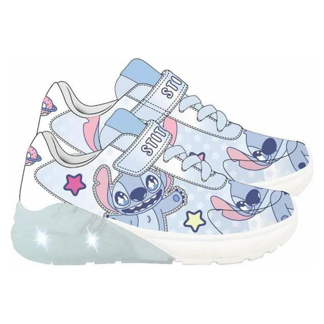 Stitch, Unisex, Sneakers, Turnschuhe Mit Led, Blau, (27)