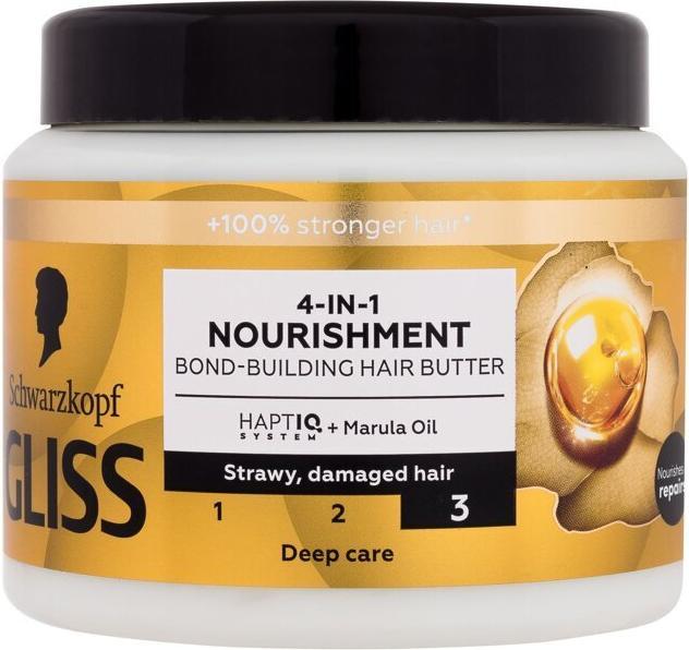 Actual product image Schwarzkopf Gliss Trt Aqua Revive Strengthening Hair Mask 4In1 Nourishment 400Ml (400 ml)