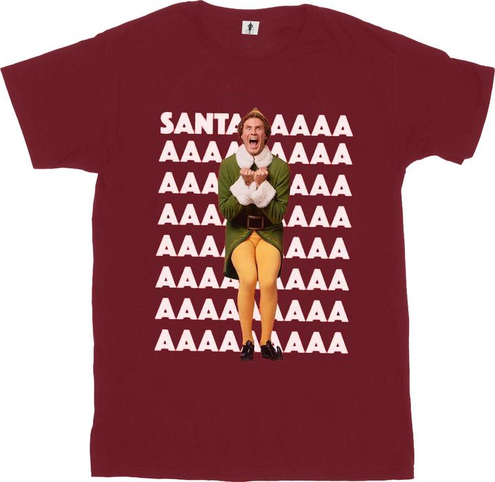 Produktbild Elf Buddy Santa Scream TShirt (S)