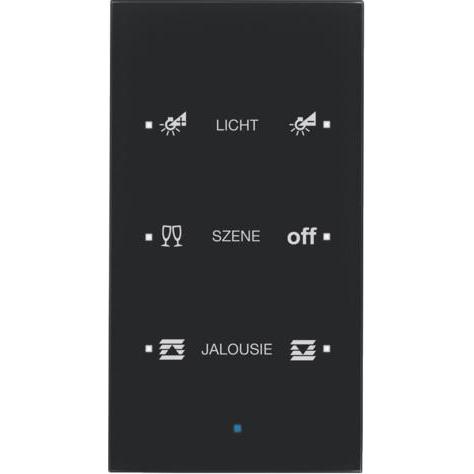 Berker, Zubehör Schalterprogramm, Glas-Sensor 3fach 75143935