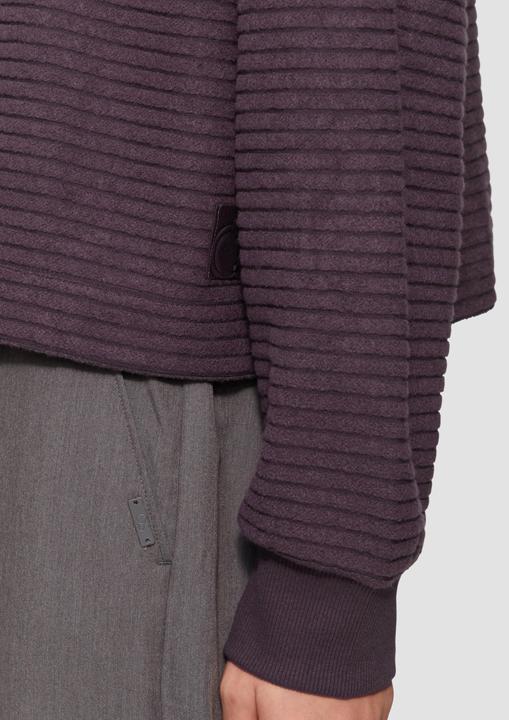 Actual product image S.Oliver Sweatshirt Hoodie mit Rippstruktur (XS)