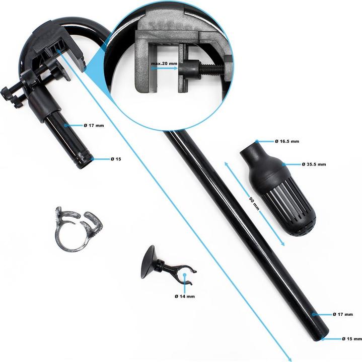 Image du produit SunSun HW-403A Aquarium bio filtre extérieur 1400l/h 3 Phases Matériaux et Pompe (600 l, Filtres externes, Eau douce, Eau salée)