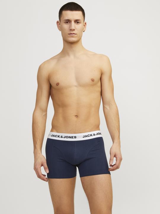 Actual product image Jack & Jones Jacbasic White Wb Trunks 3 Pack (XXL, pack of 3)