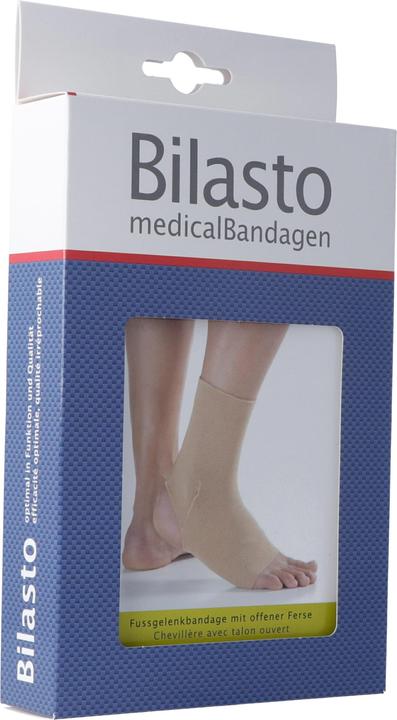Actual product image Bilasto Uno Ankle bandage XL open heel beige (XL)