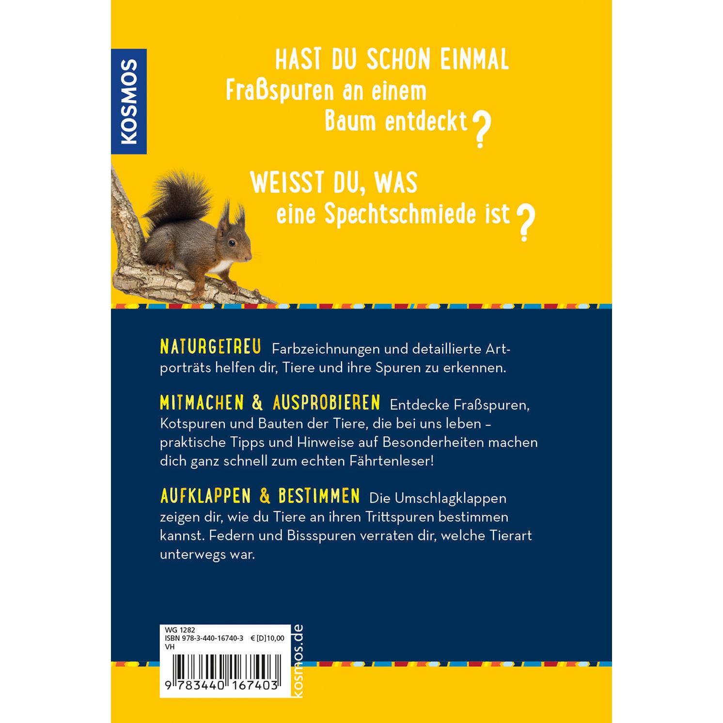 Thumbnail - Welche Tierspur ist das? Kindernaturführer, Kinderbücher von Anna Linstadt