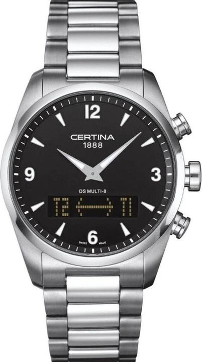 Certina DS Multi-8 (Orologio da polso analogico, Orologio digitale, Fatto in Svizzera, 42 mm)