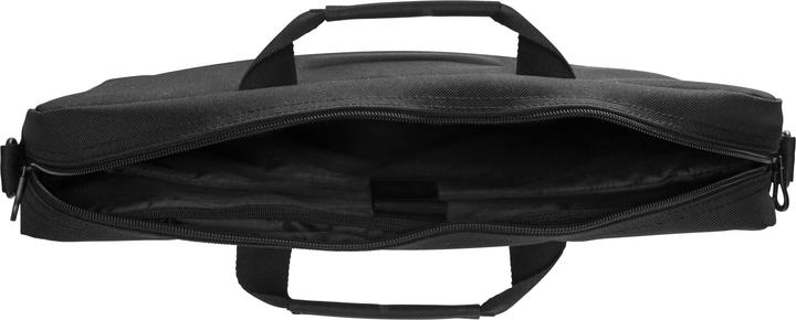 Actual product image Deltaco 15.6-16" Laptop bag, made of recycled polyester, black (16", Universal)