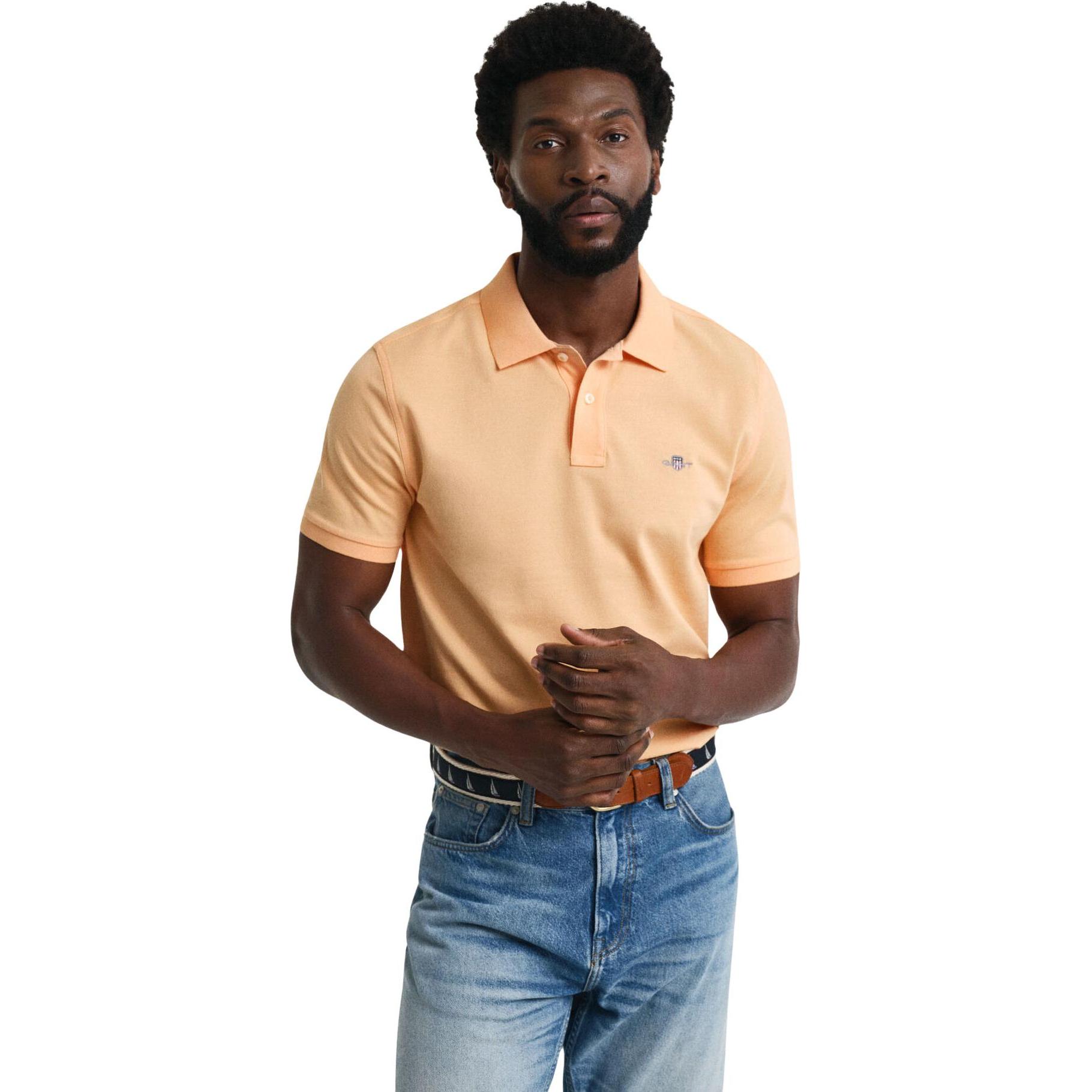 Thumbnail - GANT, Herren, Shirt, Shield, Orange, (L)