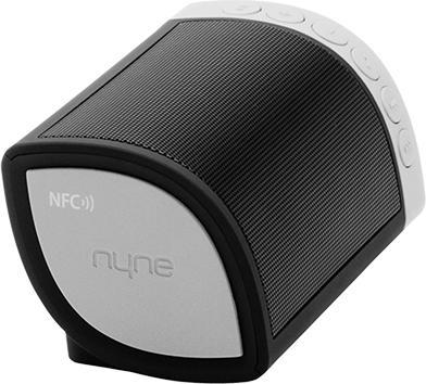 Actual product image Nyne CRUISERSLV Cruiser Portable Bluetooth Speaker, Black/Grey (12 h, Rechargeable battery operated)