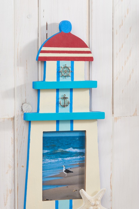 Produktbild VBS Fotorahmen "Leuchtturm" (8 x 12 cm, 10 x 15 cm)