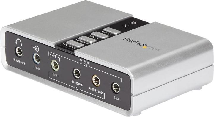 Produktbild StarTech 7.1 Channel USB Sound Card (USB 2.0)