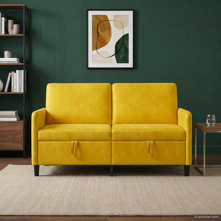 Produktbild vidaXL Sofa mit Stauraum (2-Sitzer)