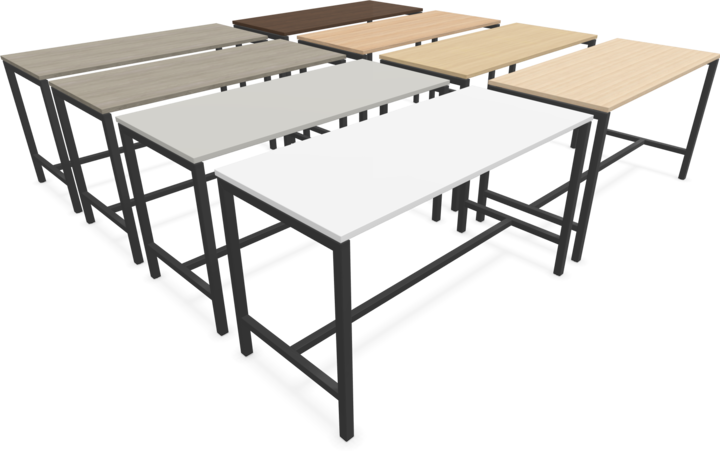 Immagine prodotto Narbutas Tavolo alto Nova (160 x 70 x 90 cm)