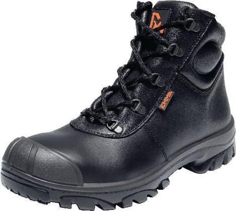 Produktbild Emma Sicherheitsschuhe Hoch Leder, Stahl 40 S3 Schwarz (S3, 40)