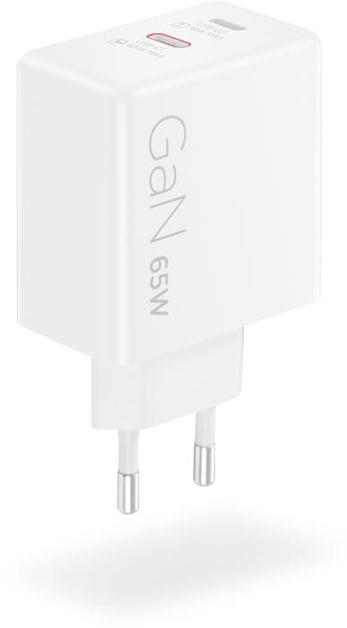 Actual product image Lenovo Dual USB-C 65W GaN Charger (65 W)