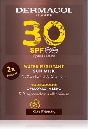 Dermacol Water Resistant Sun Milk SPF 30 (Water Resistant Sun Milk) 2 x 15 ml (Sonnenmilch, SPF 30, 30 ml)