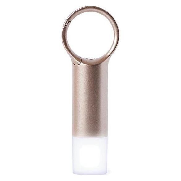 Lexon, Damen, Schlüsselanhänger, Nomaday Flash Brelok Led Złoty/gold LL137D, Gold