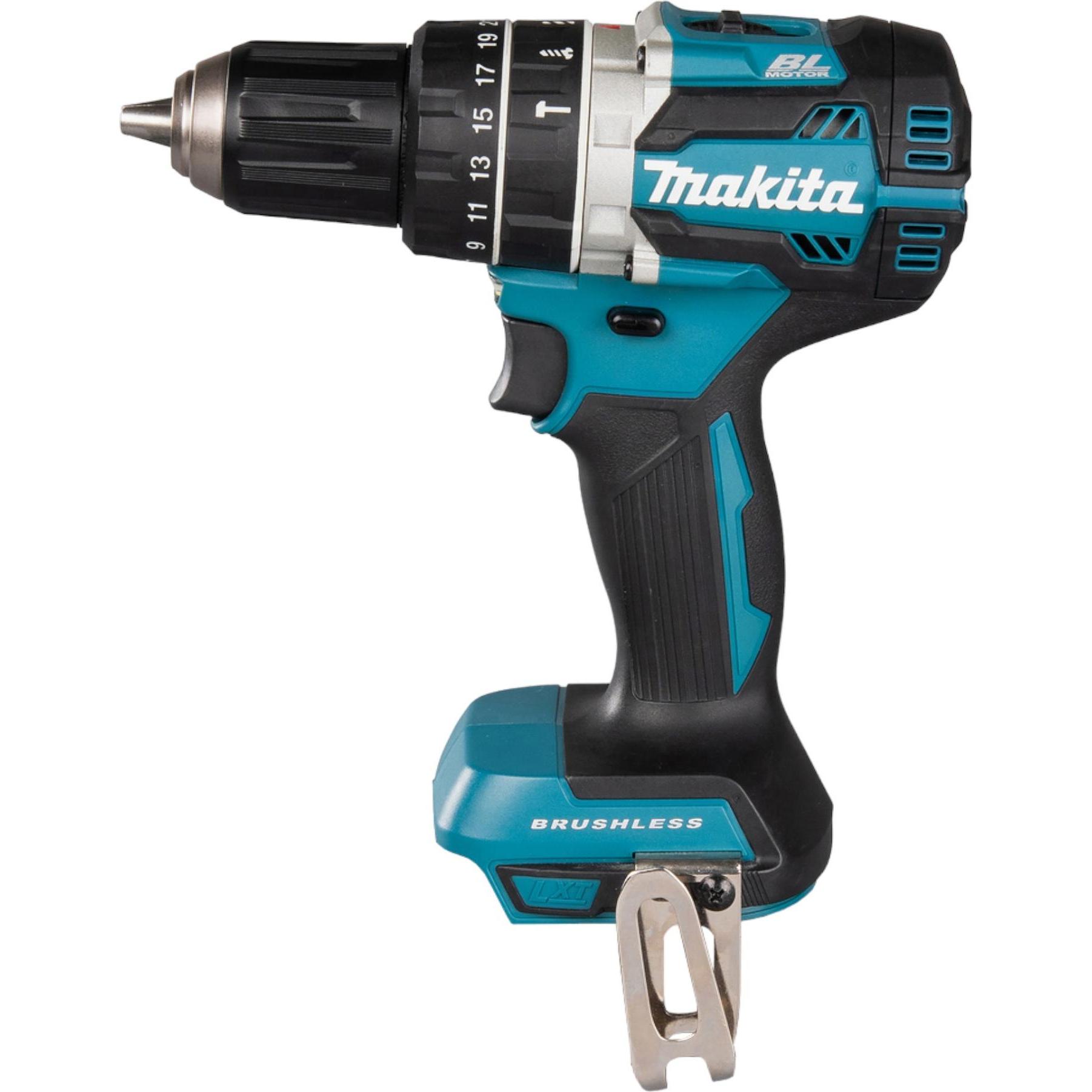 Thumbnail - Makita, Bohrmaschine + Akkuschrauber, DLX 2278 G1J Akku Kombo Kit + DHP 484 Schlagbohrschrauber 54 Nm + DHR 171 Bohrhamm...