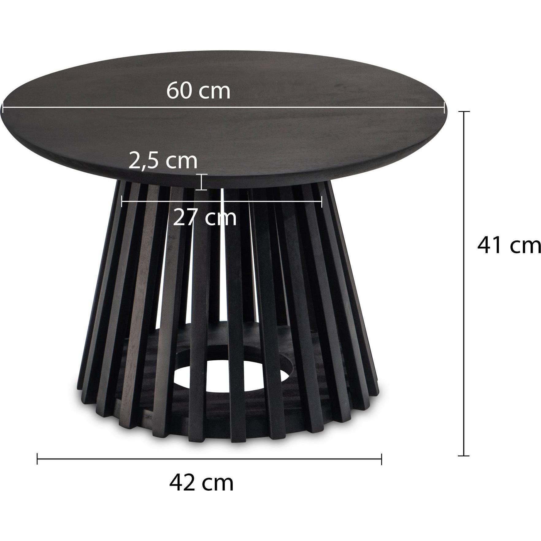 Thumbnail - Wohnling, Couchtisch + Beistelltisch, Eco (60 x 60 x 41 cm)