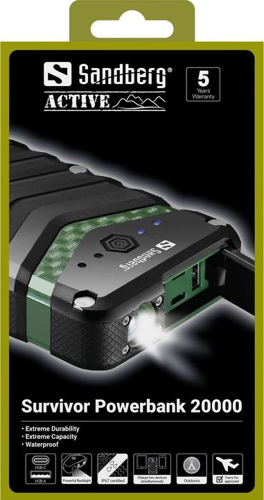 Produktbild Sandberg Survivor (20100 mAh, 74.37 Wh)