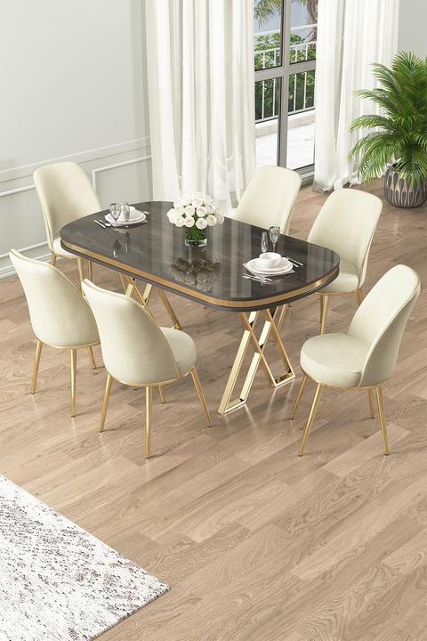 Actual product image Hanah Home Lai Dining TableChairs Set