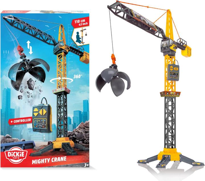 Image du produit Dickie Grue jouet avec rotation à 360
