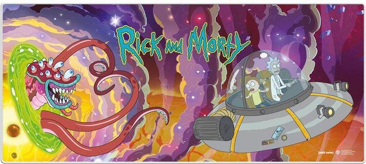 Actual product image Rick And Morty Spaceship Desk Mat