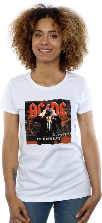 Image du produit AC/DC Femmes/Les femmes Live At River Plate T-Shirt en coton Columbia Records (M)