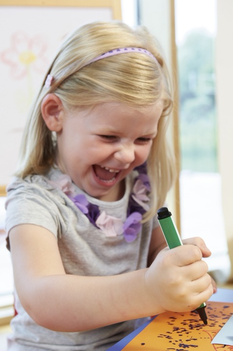 Actual product image STABILO Trio Scribbi Spring-loaded triangular felt-tip pen (Multicoloured, 14 x)
