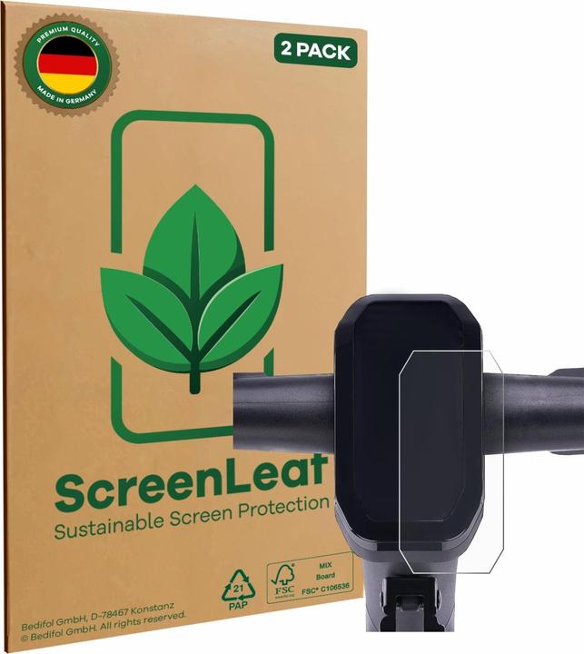 Actual product image ScreenLeaf Screen Protector sustainable Screen Protection, clear, anti-scratch