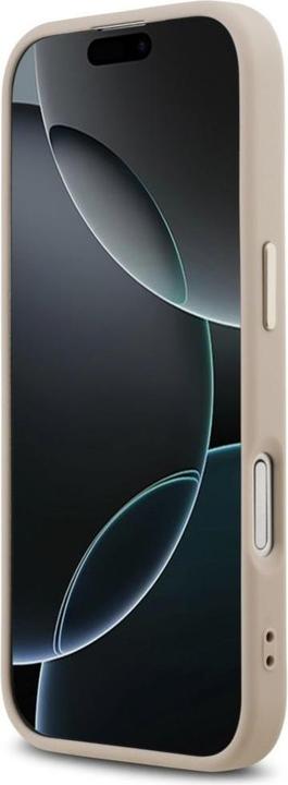 Produktbild Guess Back panel cover Apple iPhone 17 PU Leather 4G Metal Logo Gold Frame MagSafe Case Pink (Apple iPhone 17)