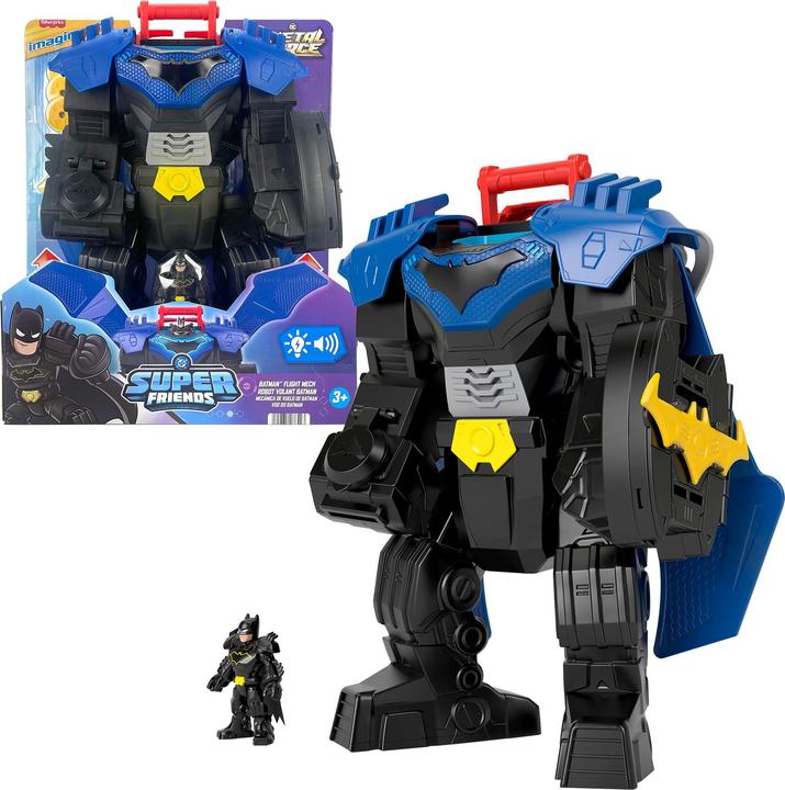 Actual product image Imaginext DC Super Friends Batman Mech
