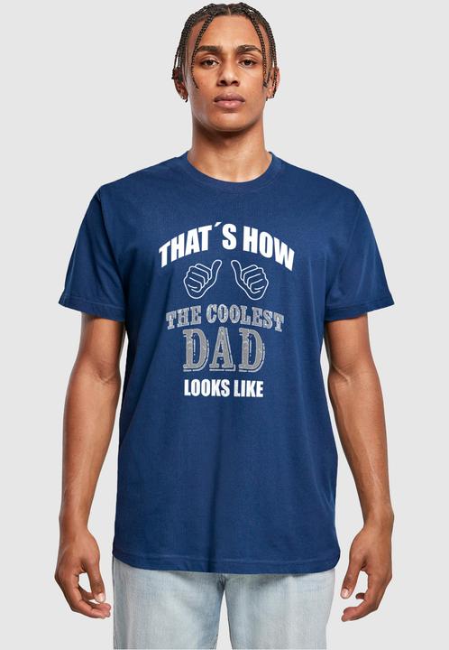 Produktbild Merchcode Coolest Dad T-Shirt Round Neck - 113679 (M)
