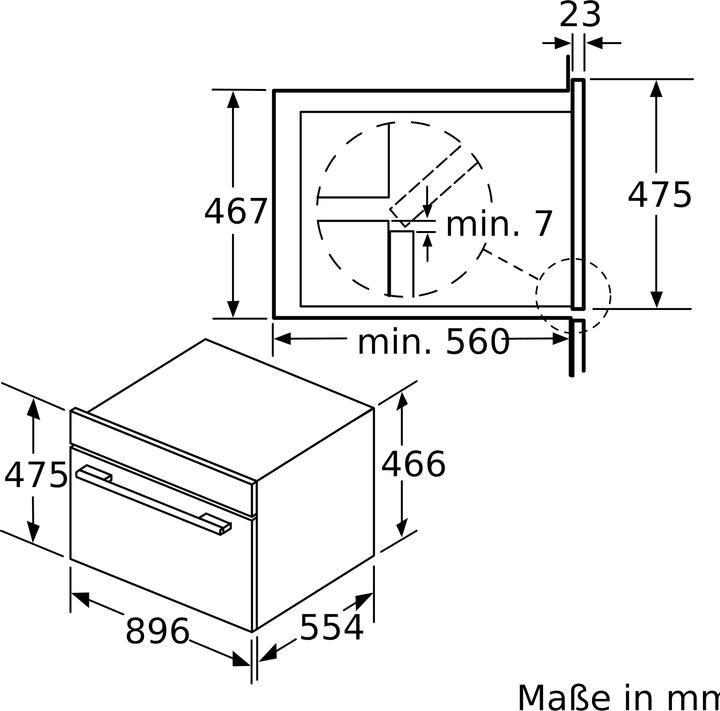 Produktbild Bosch Hausgeräte VBC5580S0