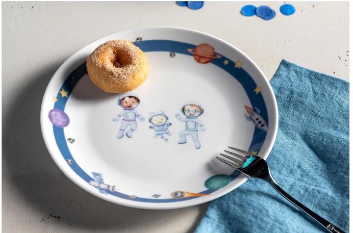 Productafbeelding Leonardo Avventura 3-delig kinderservies, outer space