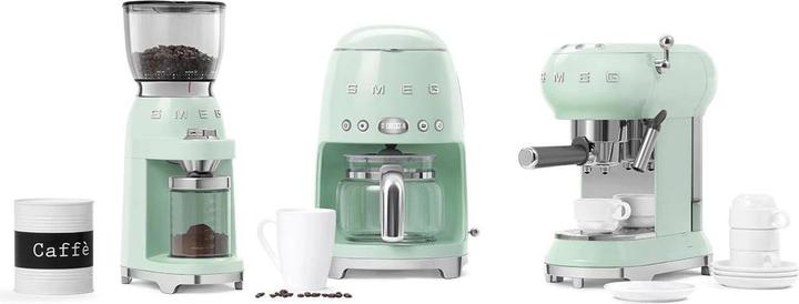 Immagine prodotto Smeg CGF11PGEU stile anni '50, corpo in alluminio pressofuso, laccato, verde pastello