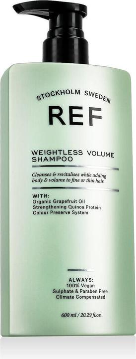 Actual product image Ref. Weightless Volume Shampoo 600 ml (600 ml, Liquid shampoo)