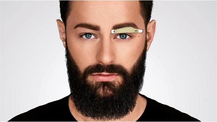 Actual product image Andmetics - Brow Wax Strips Men