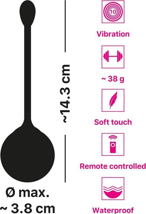 Immagine prodotto Training Pleasure Balls TPB RC Love Ball