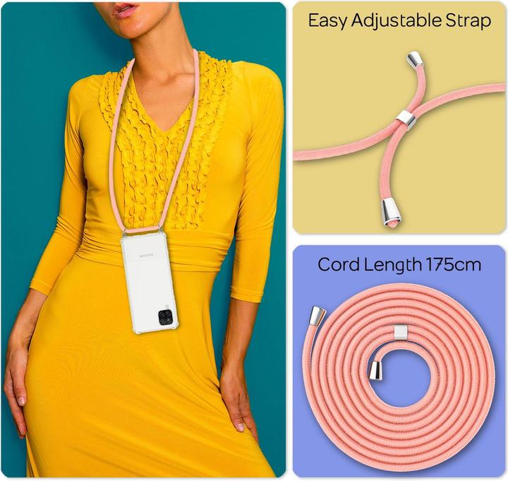 Actual product image Nalia Mobile phone case with chain