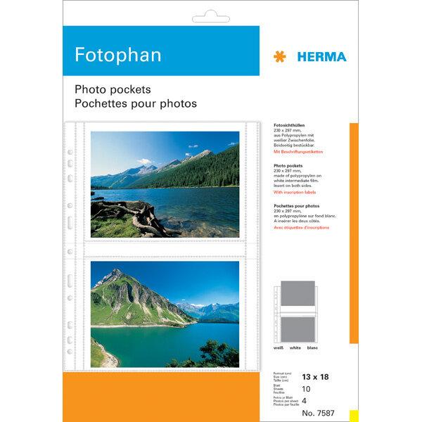 Actual product image HERMA Photo covers (13 x 18 cm, 10x)