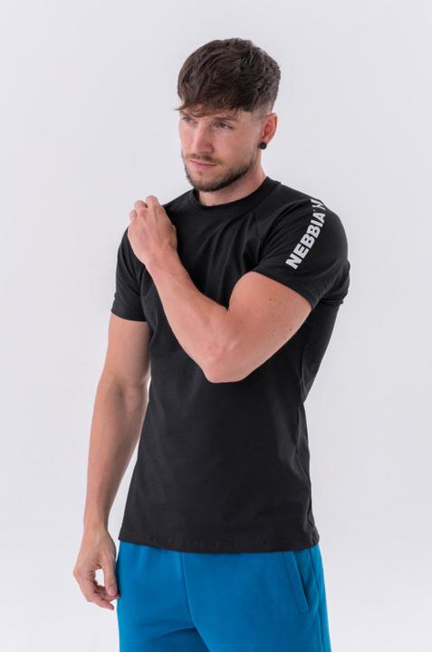 Immagine prodotto Nebbia Maglietta dal taglio sportivo "Essentials" 326 nero (XXL)